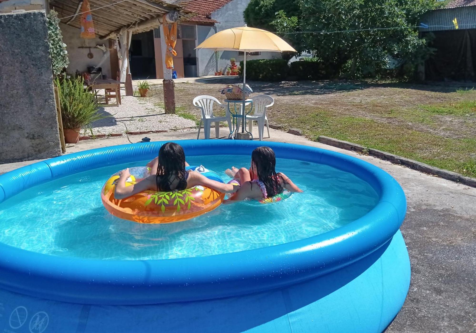 Casa Da Vovo Ceu - Casa De Campo Gandaresa - Country House, Entre Coimbra E Aveiro, A 15 Minutos Carro Praia Mira - Quintal Com Piscina Insuflavel Cantanhede Εξωτερικό φωτογραφία